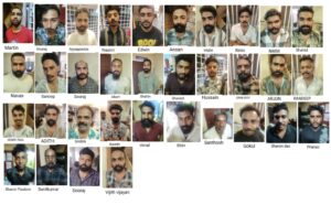 ഹൈവേ കവർച്ചക്ക് പദ്ധതിയിടുന്നതിനിടെ 34 അംഗ ഗുണ്ടാസംഘം പിടിയിൽ