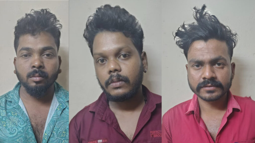 കൊടകരയിൽ ഇരുപത്തെട്ടുച്ചാൽ ഉത്സവത്തിനിടെ ആക്രമണം; മൂന്നുപേർ അറസ്റ്റിൽ കൊടകരയിൽ ഇരുപത്തെട്ടുച്ചാൽ ഉത്സവത്തിനിടെ ആക്രമണം; മൂന്നുപേർ അറസ്റ്റിൽ