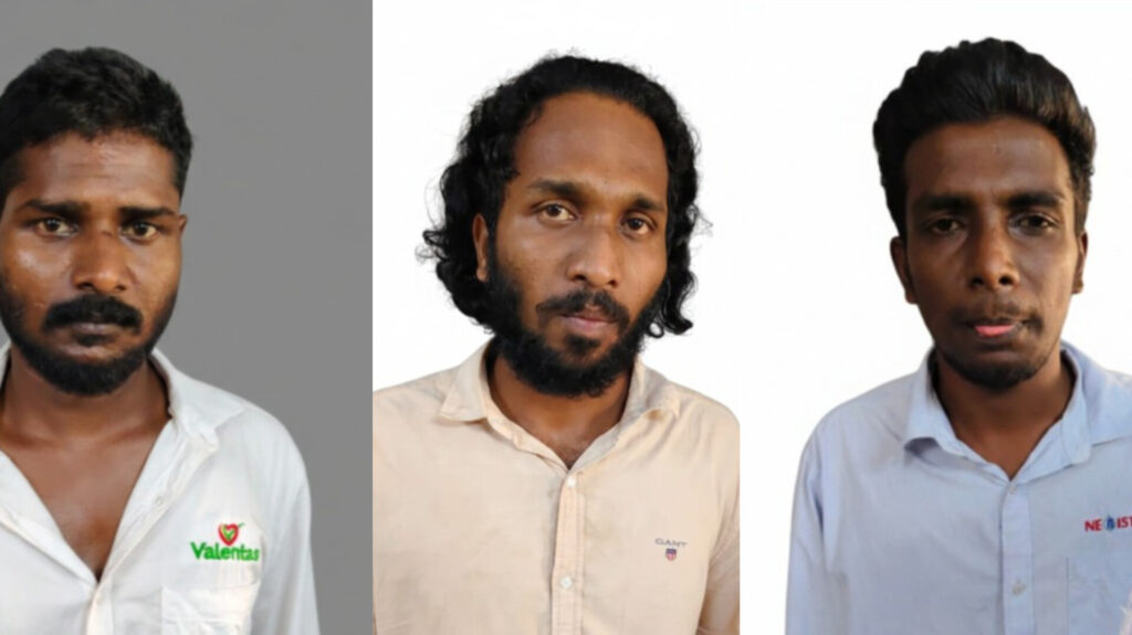 യുവാവിനെ വീട്ടിൽ കയറി കൊലപ്പെടുത്താൻ ശ്രമിച്ച കേസിൽ മൂന്നുപേർ അറസ്റ്റിൽ
