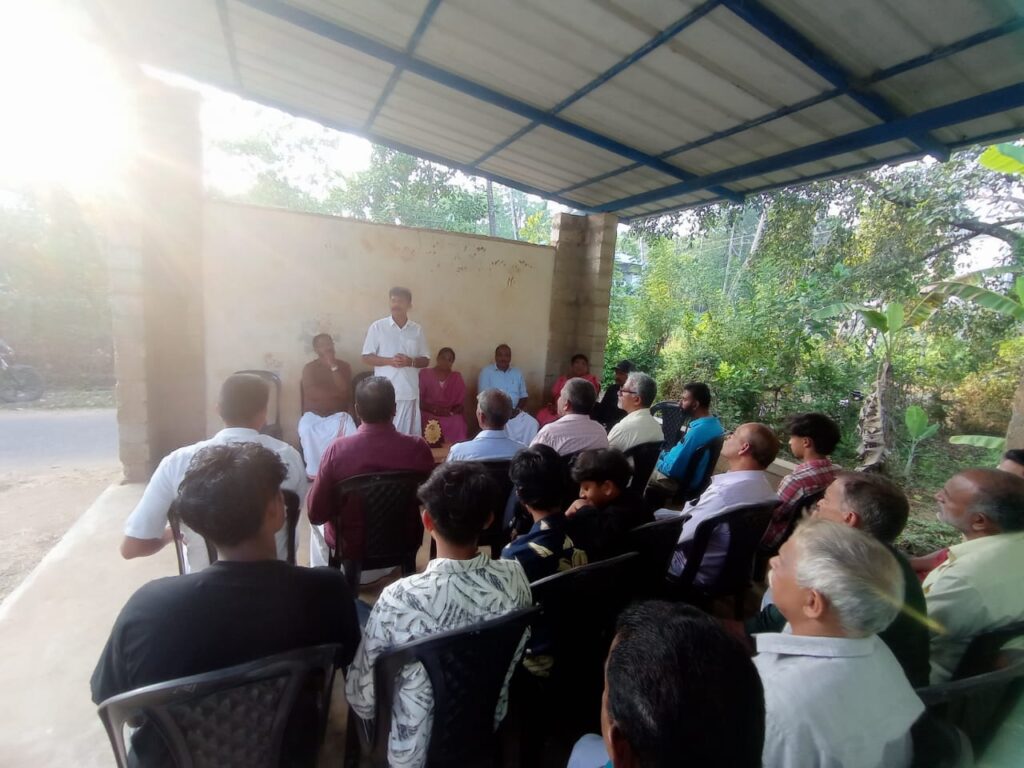 രാസലഹരിക്കെതിരെ ജനകീയ സംരക്ഷണ സമിതി പാലച്ചുവട്–കാരിക്കുളം കടവ് യൂണിറ്റ് സമ്മേളനം