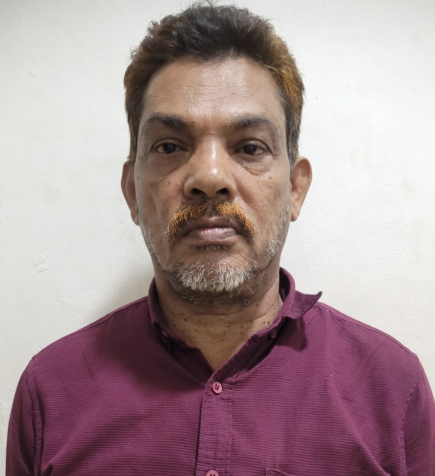 പോക്സോ കേസിൽ ഒളിവിലായിരുന്ന 64 കാരൻ അറസ്റ്റിൽ