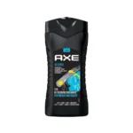 Axe Alaska 3 In 1 Body, Face & Hair Wash for Men, Long-Lasting Refreshing Ocean Air & Bergamot Fragrance for Up To 12hrs, Natural Origin Ingredients, Removes Odor & Bacteria, No Parabens, Dermatologically Tested, 250ml