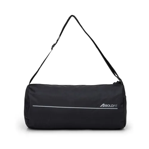 Boldfit Gym Bags for Men Compact Sports Duffle for Women Unisex Duffle Bag for Carry & Travel Adjustable for Shoes Towel Duffel Sports Bag