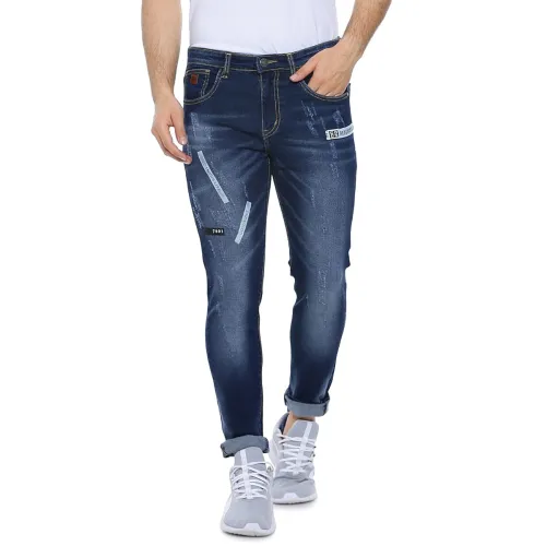 Campus Sutra Men’s Mid Rise Slim Fit Jeans