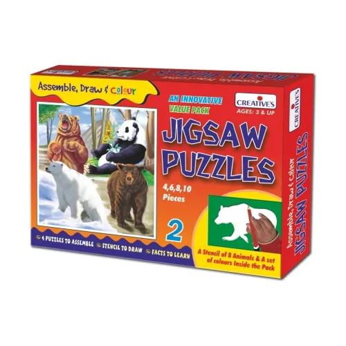 Creative Educational Aids P. Ltd. 1000 Jigsaw Puzzles – 2,Multicolor