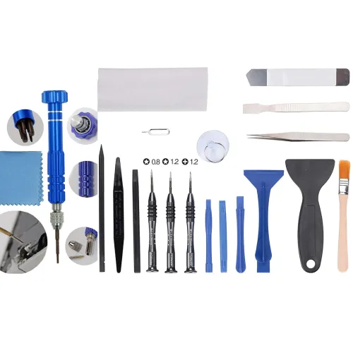 Diy Crafts India 302707174108 Phone Repair Tools for Electronics With Magnetic Pentalobe Phillips Screwdriver Set, Multicolor