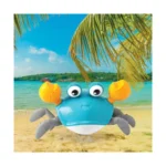 Dancing Crab | Crawling Crab | Electronic Moving Musical Toy |Obstacle Avoidance Sensor|Toddler Toy|Best Birthday Gift for 3+|Early Learning|Rechargeable Battery|Made in India,Multicolor