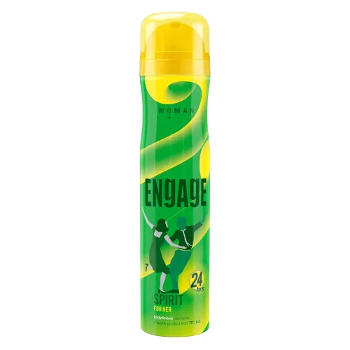 Engage Spirit for Her Deodorant for Women, Cheerful & Jolly, Skin Friendly Deo, 150ml Body Spray