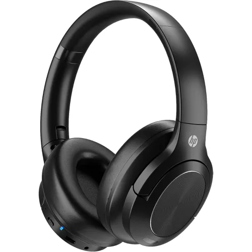 HP H300 Over Ear Wireless Headset, Black