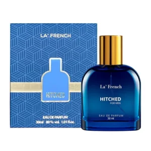 La French Hitched Perfume for Men, Long-Lasting Luxury Fragrance, Ideal Birthday Gift For Men,Best Men’s Perfume with All-Day Scent, luxury perfume for Men, Travel-Friendly Perfume (30ML)