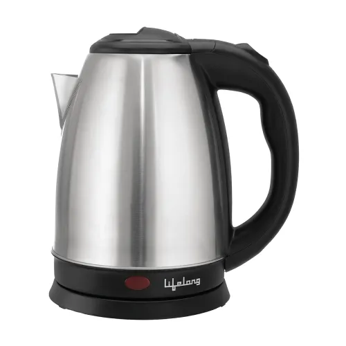Lifelong ISI Certified Electric Kettle 1.5L with Stainless Steel Body,1500 W Easy and Fast Boiling of Water for Instant Noodles, Soup, Tea etc. (1 Year Manufacturer’s Warranty, Silver, LLEK23)