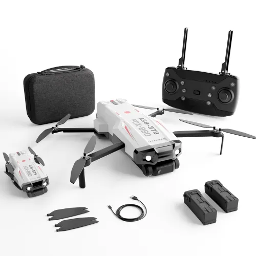 Lifelong Kids Drone Toy with Camera, Altitude Hold & Easy to Fly, 2X 1300mAh Batteries up to 30 Min Flight, Dual 1080P & 720P Cameras, App & Remote Control, 360° Flip, Return to Home gift for Boys and Girls 8-12 Years
