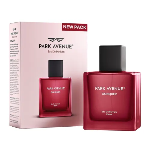 Park Avenue Conquer, Eau De Parfum Men, 100ml | Long Lasting Perfume for Men | Premium Luxury Fragrance Scent | Aromatic Blend of Woody & Spicy Fragrance | Suitable for Every Occasion