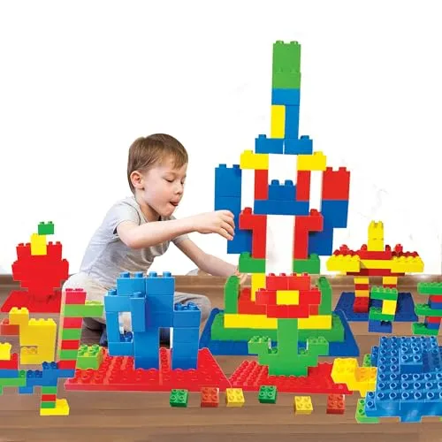 PlayMagic DIY Building Block Construction Set, 85 Pieces PlayMagic DIY Building Block Construction Set, 85 Pieces