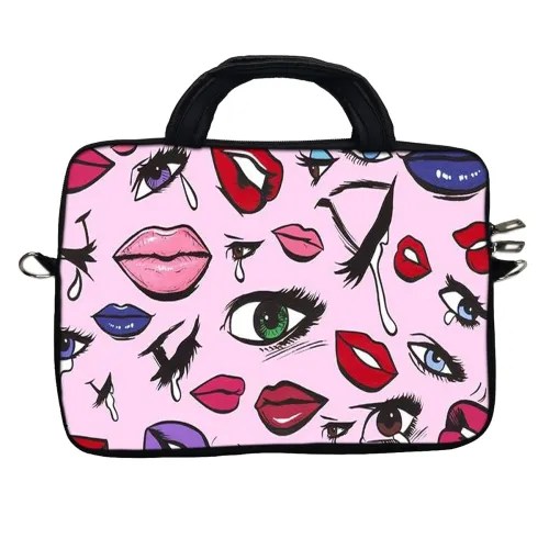 Theskinmantra Eyes and Lips Messenger Bag for 15.6 inch Laptop Theskinmantra Eyes and Lips Messenger Bag for 15.6 inch Laptop