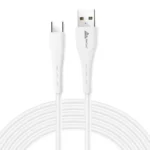 Wecool Unbreakable Soft 5A Type C Cable Supports Fast Charging, Quick Charging, Dash Charging and Warp Charging, 1 Mtr Charging Cable, Compatible with OnePlus, Oppo and VIVO Smartphones
