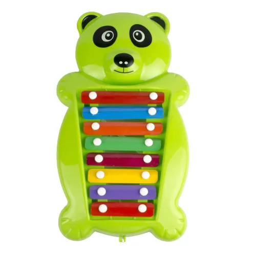 Xylophone Pull Along Frog Shape 2 in 1 Musical Toy for Kids and Toddlers (Colour May Vary)