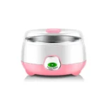 Yogurt Maker Machine with Stainless Steel Inner Container with Temperature Control Yogurt Maker for Home Kitchen 1 Liter Automatic Yogurt Maker Multicolor