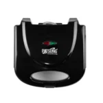 Sandwich Grill Maker – 800W Non-Stick Fixed Grill Plates, Black | Compact & Fast Heating with Indicator Lights | Easy to Clean & Store | Cool-Touch Handle