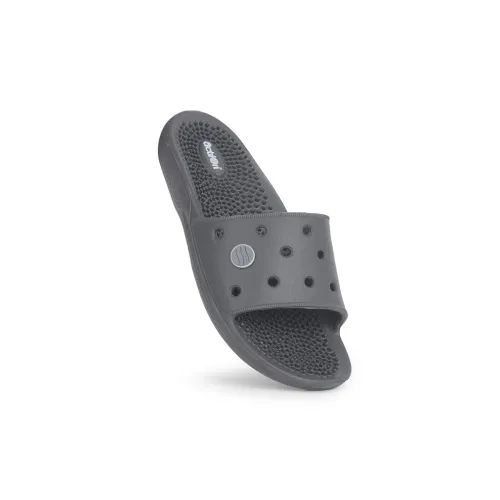 ACTION Men’s Acupressure EVA Slide Slippers | Lightweight | Massage Footbed | Anti-Skid Sole | Waterproof | Quick Dry | Indoor & Outdoor Comfort Slides
