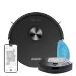 AGARO Alpha Pro Robot Vacuum Cleaner, 2-in-1 Vacuum & Mop, 8000Pa Suction, LiDAR Navigation, App Control, Up to 150min Runtime, Automatic Cleaning, Rechargeable Robotic Vacuum for Hard Floor & Carpet