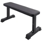 Amazon Basics Flat Weight Workout Exercise Bench, Black (Max User Weight: 350 Kg)