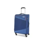 American Tourister Mystic | Luggage Trolley Bag (70.5 cm) | 360° 4 Wheel Travel Luggage | 1 Compartments | Soft Luggage Polyester Expandable Suitcase | Combination Lock | 3 Years Warranty | Dutch Blue