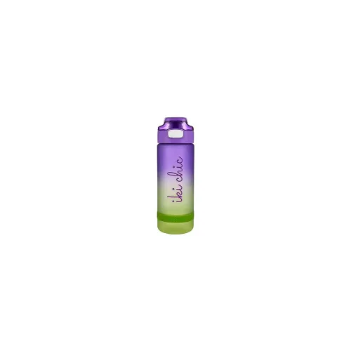 Ant Esports Hydra GB750 750ml Sports Water Bottle with Time Marker & Straw,Dishwasher Safe/Leak-proof Drink Bottle/BPA Free/Non-Toxic Tritan Material/1 Click Open for Running Gym (Blue Gradient)