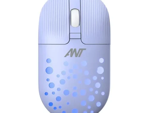 Ant Value FKAPU05 1600 DPI Wireless Mouse – Light Purple