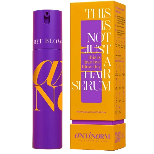 Antinorm Bye Bye Blow Dry Hair Serum | Frizz Control & Shine | 50ml