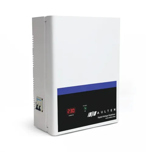 AULTEN Mainline Voltage Stabilizer for Home 3 KVA Heavy Duty 2400W 90V-300V AD012 (White) | 2 Year Warranty AULTEN Mainline Voltage Stabilizer for Home 3 KVA Heavy Duty 2400W 90V-300V AD012 (White) | 2 Year Warranty