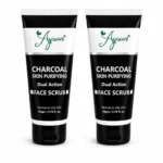 Aysun Charcoal Skin Purifying Dual Action Face Scrub Combo Pack of 2