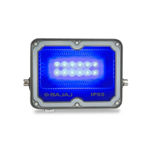 Bajaj Aluminium Robusta LED Flood Light 10W Blue Bajaj Aluminium Robusta LED Flood Light 10W Blue