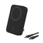 Belkin Qi2 10000 mAh Magsafe Wireless Power Bank | 15W Wireless Fast Charging, Compatible w/iPhone 17, Air, Pro, Pro Max, Google Pixel 10, etc. | 2 Years Warranty | Black