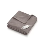 Beurer German Engineering HD 75 Electric Overblanket I Fast Heating Throwblanket I German Engineering I 6 Temperature Levels I Auto Shut-Off I Machine Washable 30°C I Overheat Protection I OEKO-TEX Certified I Removable Switch I Power of 10