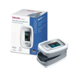 Beurer German Engineering PO 30 Pulse Oximeter I Displays Blood Oxygen Saturation (SPO2) and Heart Rate (Pulse) I Highly Reliable I Tip Oximeter with colour display and 4 Rotation Views I Painless I 3 Years Warranty I Grey in color