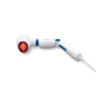 Beurer MG 40 Rotating Massage Head Vibrating Massager,4 Interchangeable Attachments&3 Function Levels,Vibration Massage,Infrared Heat With Infrared Heat,3 Yrs Warranty,Corded Electric For Pain Relief
