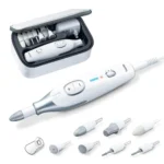 Beurer MP 42 German EngineeringI Manicure Pedicure Kit for women I German Engineering I Electric Nail File with 7 Sapphire & Felt Attachments I For filing, shaping, buffing, callus removal, and polishing I Used for special nail care needs I