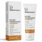 DERMATOUCH Bye Bye Pigmentation Face Wash | Niacinamide, Kojic Acid & Glutathione | For Tan and Anti-Pigmentation | Dermatologist Tested | For Men & Women | 70g