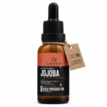 CARAWAY Jojoba Oil for Skin, Face and Hair Growth 100% Pure Cold Pressed Jojoba Oil Suitable for All Types of Skin and Scalp | Rich in Vitamin E | Glass bottle with Dropper – 30 ml