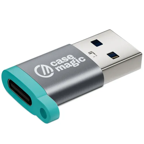 case-magic USB C Female to USB A 3.0 OTG Adapter | 5Gbps High-Speed Data Transfer | OTG Connector Type C for Laptop, Android Phone, Tablet, MacBook | Plug & Play | Aluminium Alloy | 15W Fast Charging case-magic USB C Female to USB A 3.0 OTG Adapter | 5Gbps High-Speed Data Transfer | OTG Connector Type C for Laptop, Android Phone, Tablet, MacBook | Plug & Play | Aluminium Alloy | 15W Fast Charging