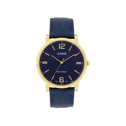 Casio Men MTP-SN5YGL-2A Analog Blue Dial Men (A2439) Casio Men MTP-SN5YGL-2A Analog Blue Dial Men (A2439)