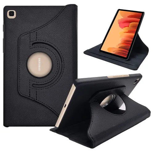 CEDO Samsung Tab A7 (10.4 inch) Flip Cover | Leather Finish | 360 Degree Rotate Back Cover | Shockproof Back Cover Case for Samsung Galaxy Tab A7 (10.4 inch) (2020) SM-T500 / T505 (Black) CEDO Samsung Tab A7 (10.4 inch) Flip Cover | Leather Finish | 360 Degree Rotate Back Cover | Shockproof Back Cover Case for Samsung Galaxy Tab A7 (10.4 inch) (2020) SM-T500 / T505 (Black)
