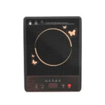 CELLECOR ICT02CE 2000 Watts Induction Cooktop with Auto-Switch Off | 5 Preset Modes | Soft Push Button Control | Overheat Protection | Frameless Operation | Easy-to-Clean- Surface |1-Year Warranty