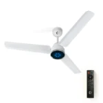 CG AeroSwift Ceiling Fan 1200mm High speed BLDC Motor 5 Star rated | Energy Efficient |3+2 Year Warranty | LED display | Reverse Mode | Remote Control with Adjustable timer settings | Matt White