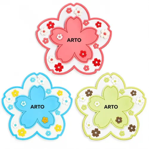 Cherry Blossom Flower Plates, Set of 3 | Aesthetic Pastel Decorative Tableware for Home & Kitchen | Unbreakable Pink, Blue, Yellow Flower Plates for Snacks, Picnic & Kids Cherry Blossom Flower Plates, Set of 3 | Aesthetic Pastel Decorative Tableware for Home & Kitchen | Unbreakable Pink, Blue, Yellow Flower Plates for Snacks, Picnic & Kids