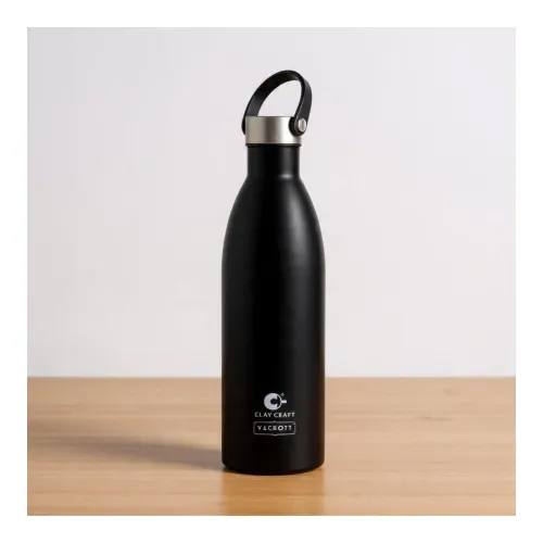 CLAY CRAFT VACBOTT Mezo Double Walled |18 Hours Hot and 24 Hours Cold Vacuum Insulated|Flask Bottle 680ML, 1-Piece Bottles for Travelling|BPA-Free|Leak Proof|BIS Certified|1Year Limited Warranty CLAY CRAFT VACBOTT Mezo Double Walled |18 Hours Hot and 24 Hours Cold Vacuum Insulated|Flask Bottle 680ML, 1-Piece Bottles for Travelling|BPA-Free|Leak Proof|BIS Certified|1Year Limited Warranty