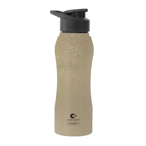 Clay Craft Vacbott Neo Single Walled Non Insulated Water Bottle -1000 ml – 1 Piece (Beige) Clay Craft Vacbott Neo Single Walled Non Insulated Water Bottle -1000 ml – 1 Piece (Beige)