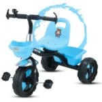 Clever Fox Hector Tricycle Ride on Smart Plug and Play Tricycle for Kids Indoors and Outdoors, Durable Rubber Wheels for 2.5-5 Years Unisex (Blue)