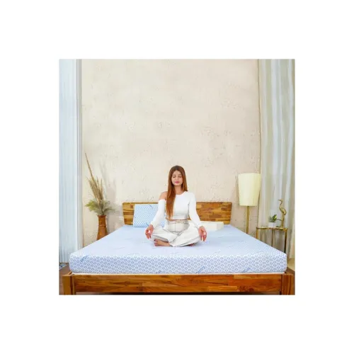 Coirfit BIOLIFE 7-Zone Latex with Talalay Tech.4 Inch King Size Latex Foam (72X72) Inches| Bed Mattress| 15 Year Warranty| Medium Firm, Back Support & Comfort| Breathable King Bed Cool Gel Mattress Coirfit BIOLIFE 7-Zone Latex with Talalay Tech.4 Inch King Size Latex Foam (72X72) Inches| Bed Mattress| 15 Year Warranty| Medium Firm, Back Support & Comfort| Breathable King Bed Cool Gel Mattress